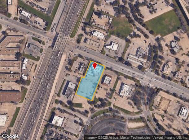  2208 W Northwest Hwy, Dallas, TX Parcel Map