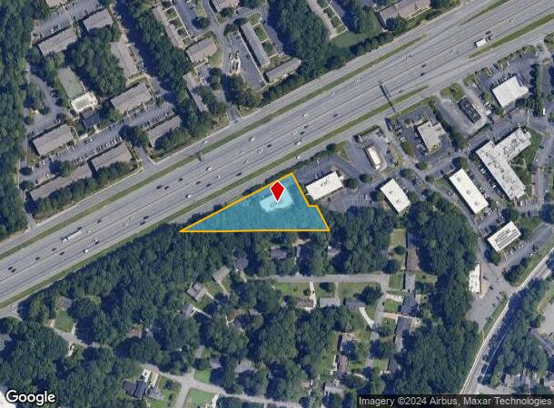  6675 Peachtree Industrial Blvd, Atlanta, GA Parcel Map