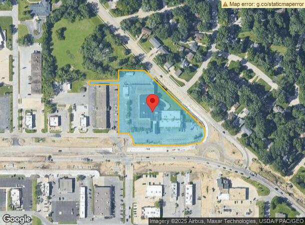  5826 University Ave, Cedar Falls, IA Parcel Map