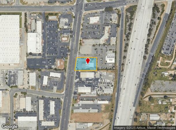  1787 Hamner Ave, Norco, CA Parcel Map