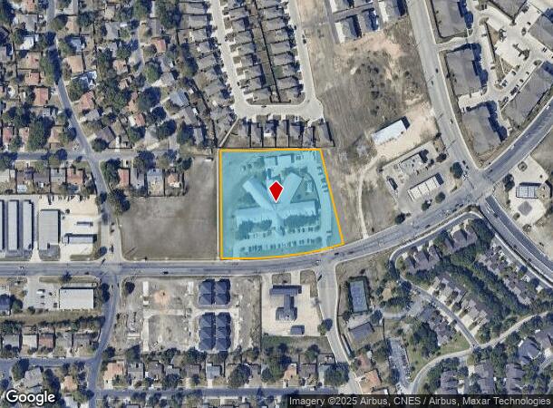  7181 Crestway Rd, San Antonio, TX Parcel Map