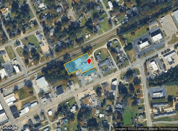 101 Dunn St, Four Oaks, NC Parcel Map