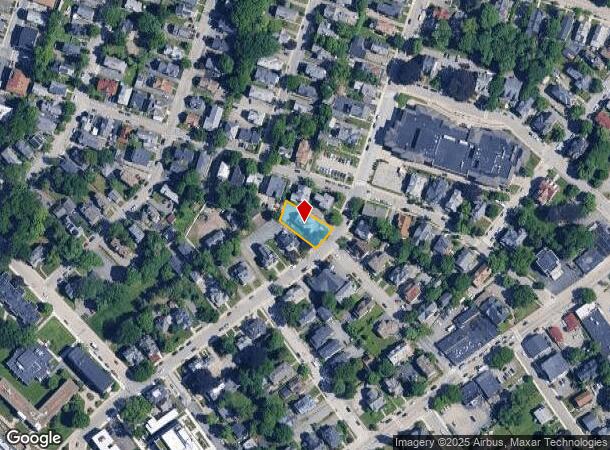  106 Woodland St, Worcester, MA Parcel Map