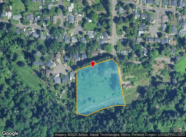  15706 Se Henderson Way, Portland, OR Parcel Map