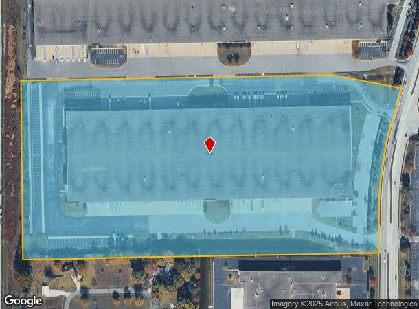 650 Perry Rd, Plainfield, IN Parcel Map