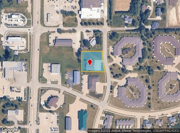 1404 3Rd St Sw, Waverly, IA Parcel Map