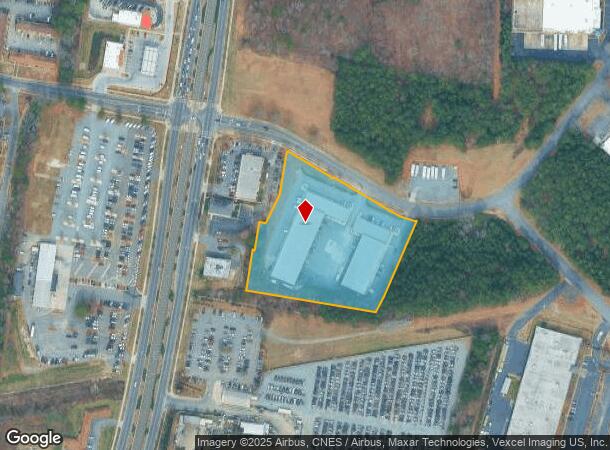 200 E Arrowhead Dr, Charlotte, NC Parcel Map