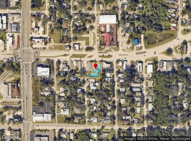  109 E New Haven Ave, Melbourne, FL Parcel Map