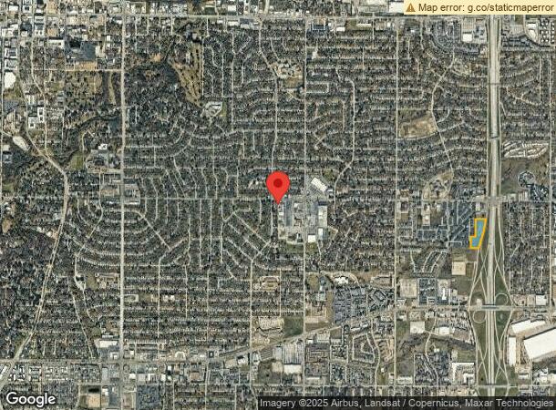  1640 S Watson Rd, Arlington, TX Parcel Map