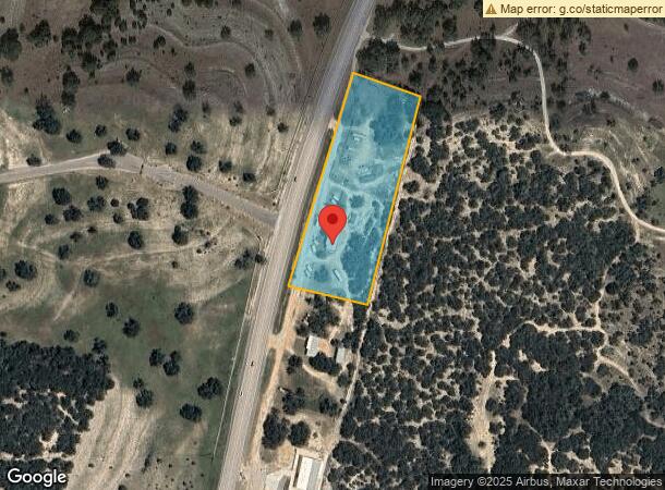  12102 N Us Highway 281 N, Round Mountain, TX Parcel Map