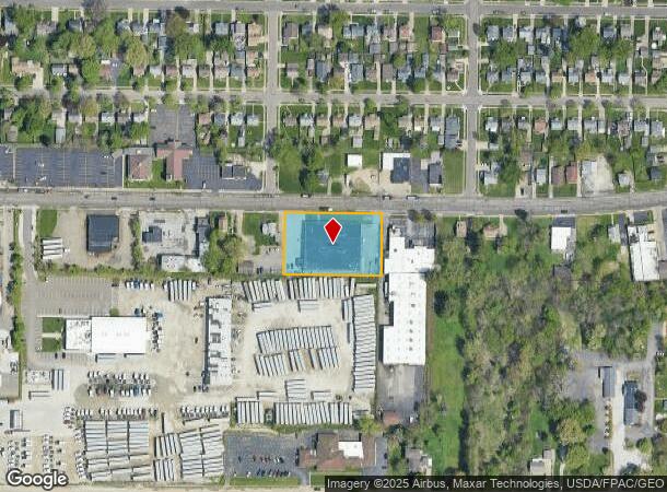 1100 Triplett Blvd, Akron, OH Parcel Map
