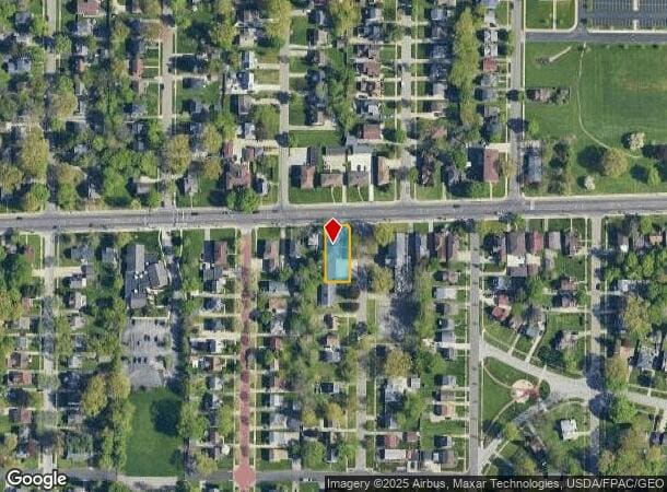  806 Hardesty Blvd, Akron, OH Parcel Map