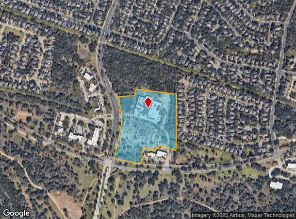  9601 Escarpment Blvd, Austin, TX Parcel Map