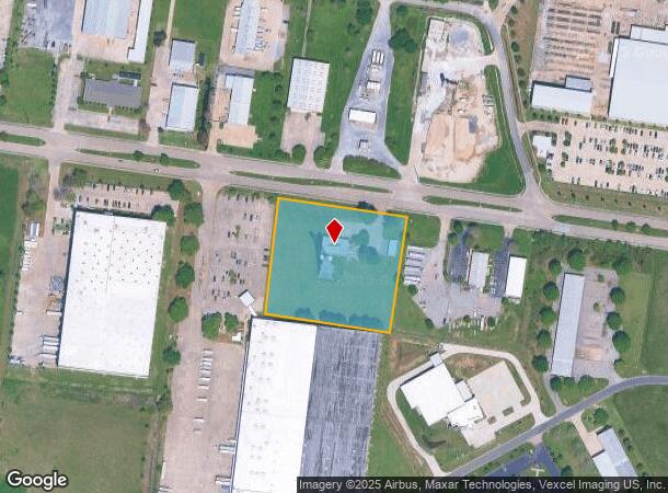  825 W Pont Des Mouton Rd, Lafayette, LA Parcel Map