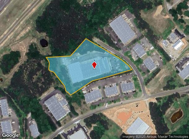  221 Turner Blvd, Ball Ground, GA Parcel Map