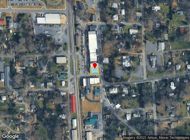  124 Public Sq, Adairsville, GA Parcel Map