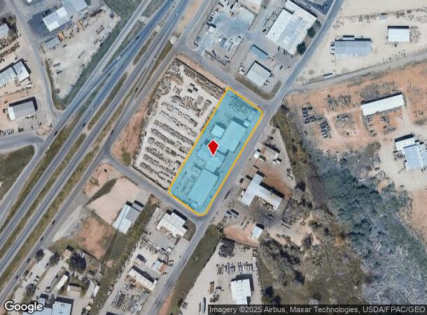  2222 Commerce Dr, Midland, TX Parcel Map