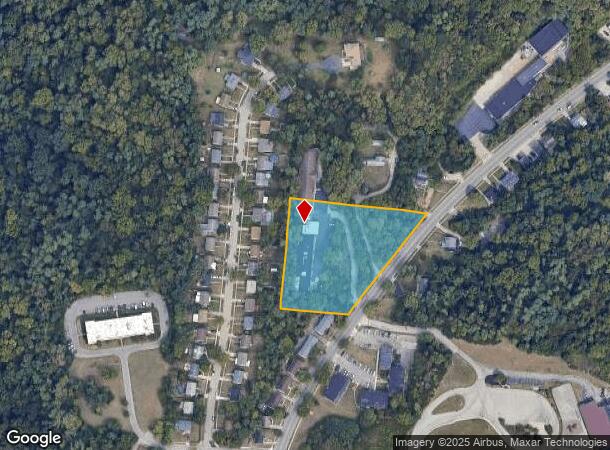  1857 Grand Ave, Cincinnati, OH Parcel Map