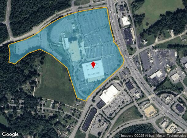  1 Geico Blvd, Fredericksburg, VA Parcel Map