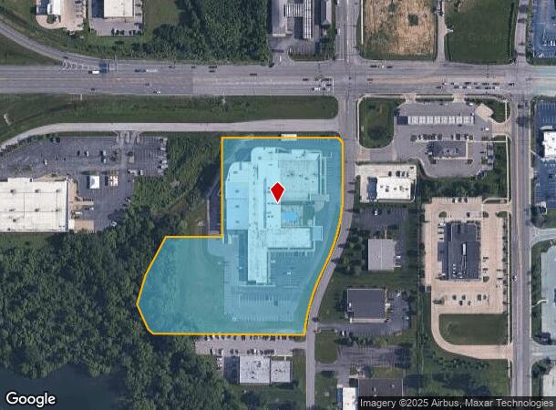 1212 Magnavox Way, Fort Wayne, IN Parcel Map