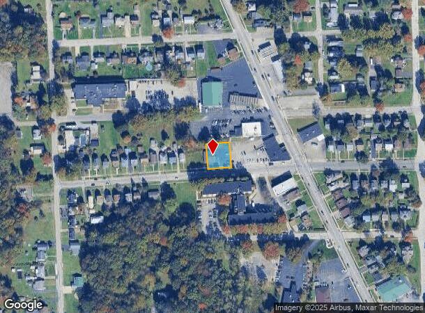  218 W Moody Ave, New Castle, PA Parcel Map