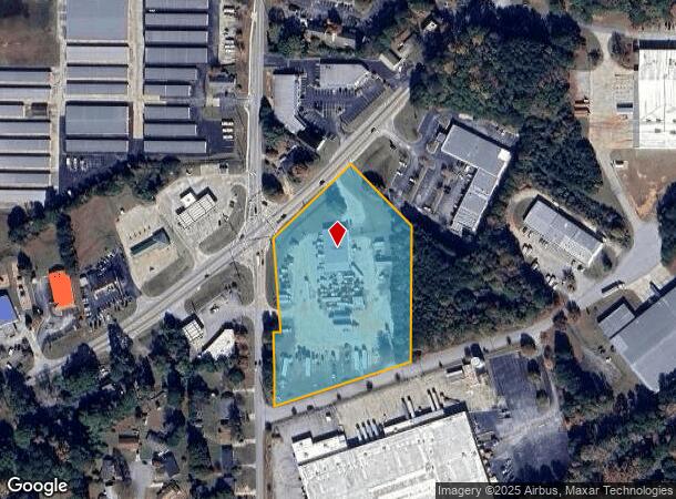 1598 Williamson Rd, Griffin, GA Parcel Map