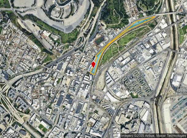 1251 N Spring St, Los Angeles, CA Parcel Map