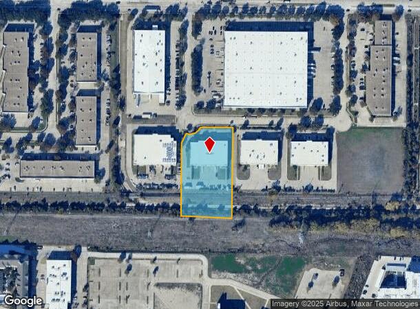  2840 Guilder Dr, Plano, TX Parcel Map