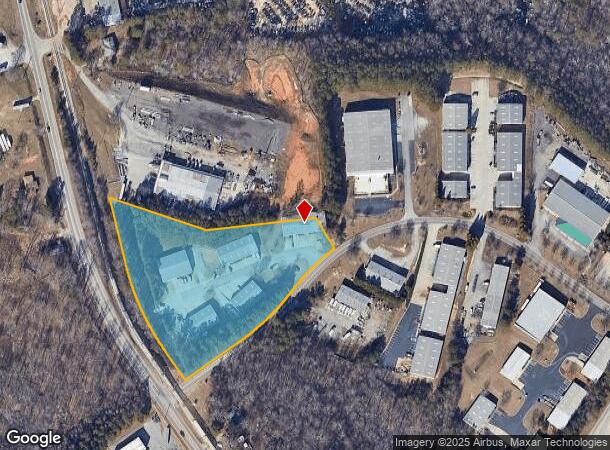 1627 Oakbrook Dr, Gainesville, GA Parcel Map