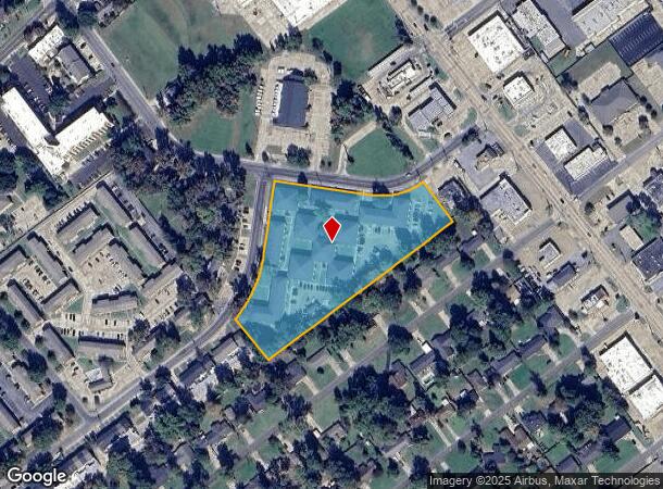1710 Shannon St, Monroe, LA Parcel Map
