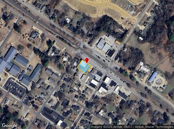  119 W Pine St, Pine Level, NC Parcel Map