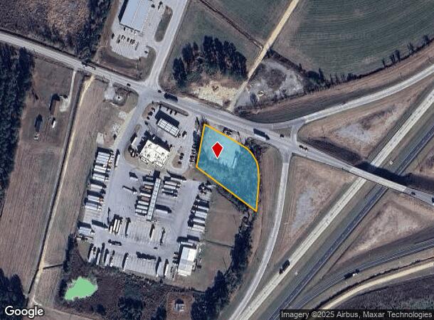  1829 Highway 34 W, Dillon, SC Parcel Map