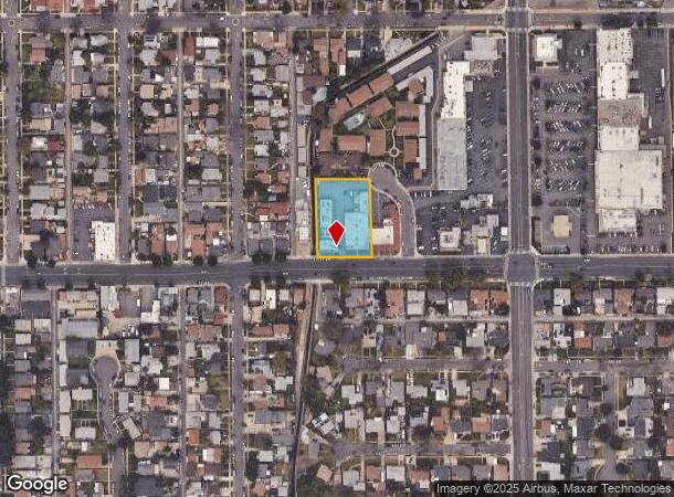  1101 E Commonwealth Ave, Fullerton, CA Parcel Map