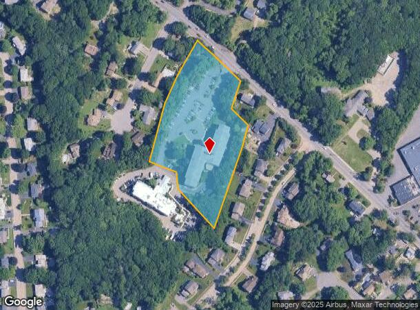 193 Grove St, Braintree, MA Parcel Map