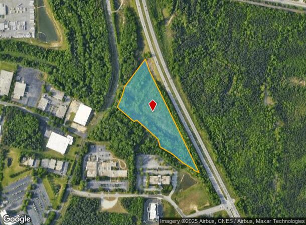  141 Thatcher Rd, Greensboro, NC Parcel Map