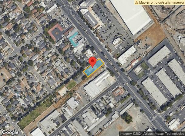  1611 Monterey Hwy, San Jose, CA Parcel Map