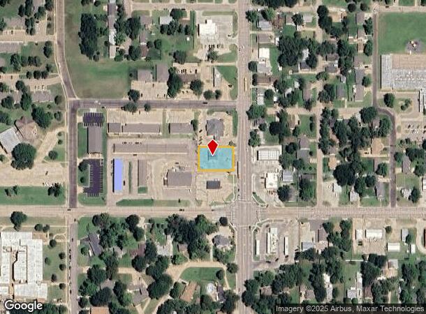 1406 N Buckeye Ave, Abilene, KS Parcel Map