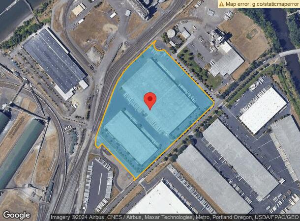  15670 N Columbia Blvd, Portland, OR Parcel Map