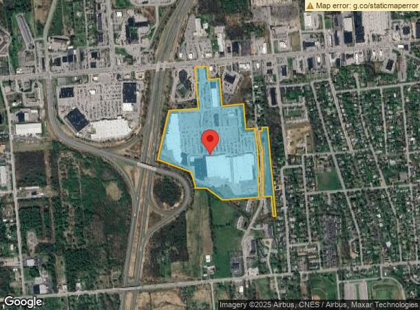  7 Consumer Sq, Plattsburgh, NY Parcel Map