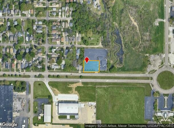  1707 Triplett Blvd, Akron, OH Parcel Map