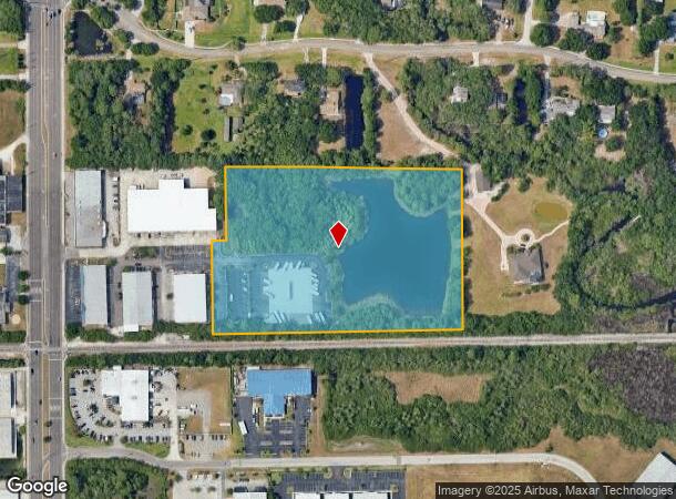  9933 Race Track Rd, Tampa, FL Parcel Map