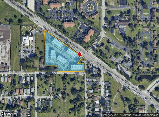 1810 Dr Martin Luther King Jr Blvd, Pompano Beach, FL Parcel Map