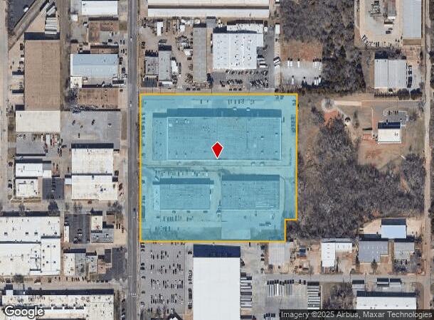  4228 N Santa Fe Ave, Oklahoma City, OK Parcel Map