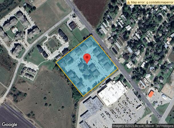  1701 N Virginia St, Port Lavaca, TX Parcel Map