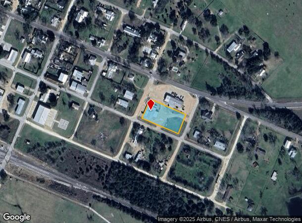 447 Cedar St, New Ulm, TX Parcel Map