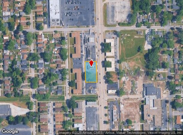 14536 Pulaski Rd, Midlothian, IL Parcel Map