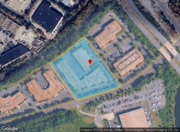 8520 Cinder Bed Rd, Lorton, VA Parcel Map