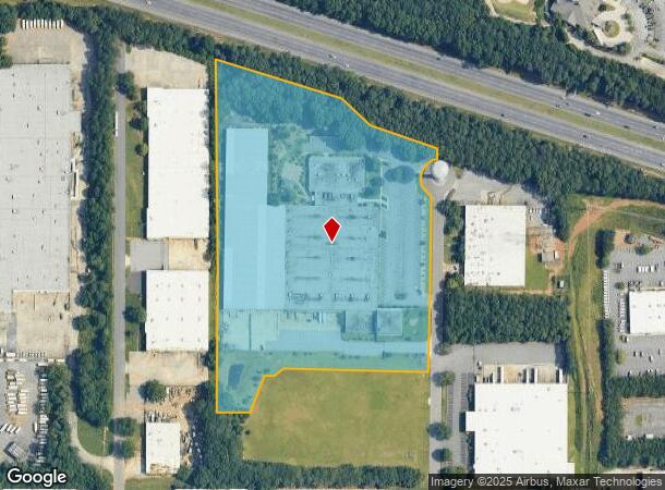 1750 Stone Ridge Dr, Stone Mountain, GA Parcel Map