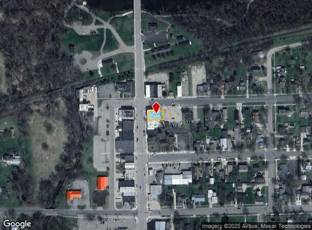 92 N Bridge St, Saranac, MI Parcel Map