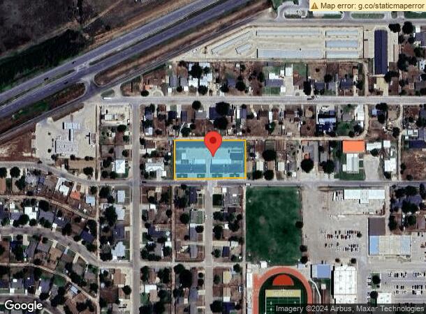  501 E 4Th St, Idalou, TX Parcel Map